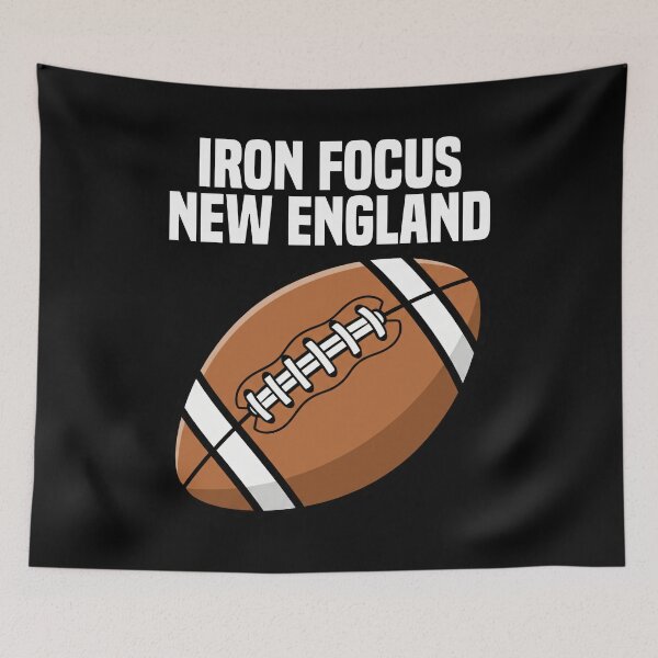 Item preview, NEW ENGLAND IRON FOCUS - NEW ENGLAND FOOTBALL designed and sold by KEF Custom.