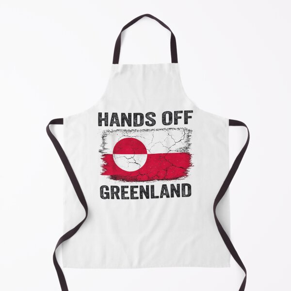 Item preview, Hands Off Greenland Greenland Flag Funny Greenlanders designed and sold by first-shirt ⭐ ⭐ ⭐ ⭐ ⭐.