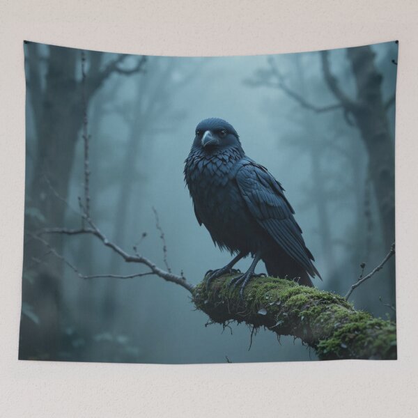 Item preview, Raven in Enigmatic Forest designed and sold by InezPhotography.