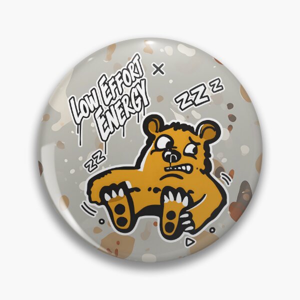 Item preview, bear low effort energy designed and sold by Taridesign.
