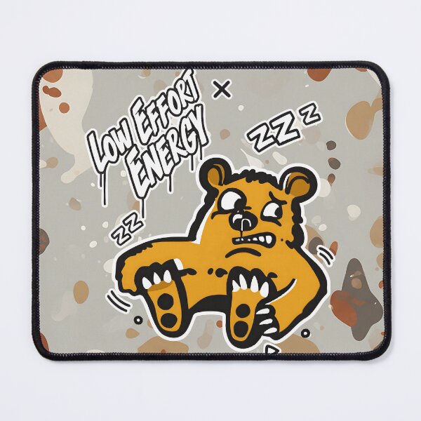Item preview, bear low effort energy designed and sold by Taridesign.