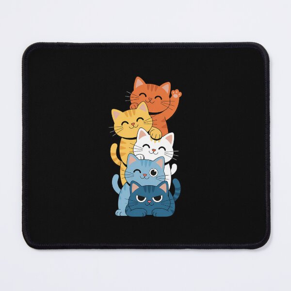 Item preview, Flag Pile Pride LGBTQ Cats cute aroace cat designed and sold by EllenJast.