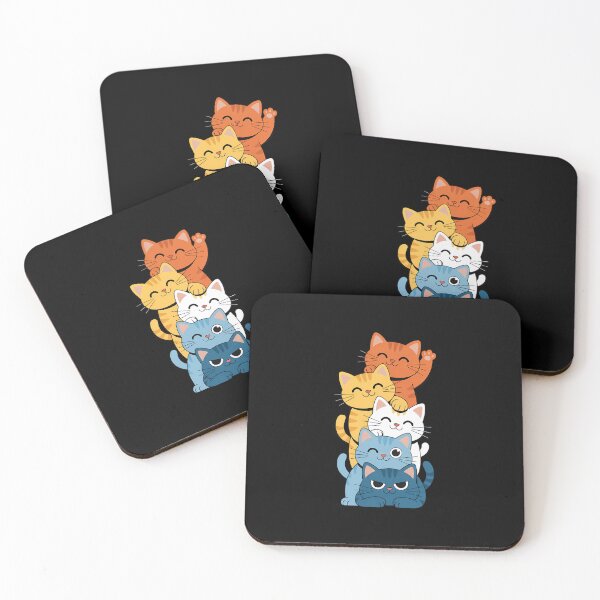 Item preview, Flag Pile Pride LGBTQ Cats cute aroace cat designed and sold by EllenJast.