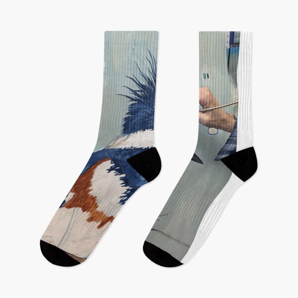 Item preview, Minimal Kingfisher Grace designed and sold by apiolands.