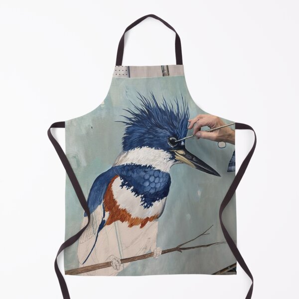 Item preview, Minimal Kingfisher Grace designed and sold by apiolands.