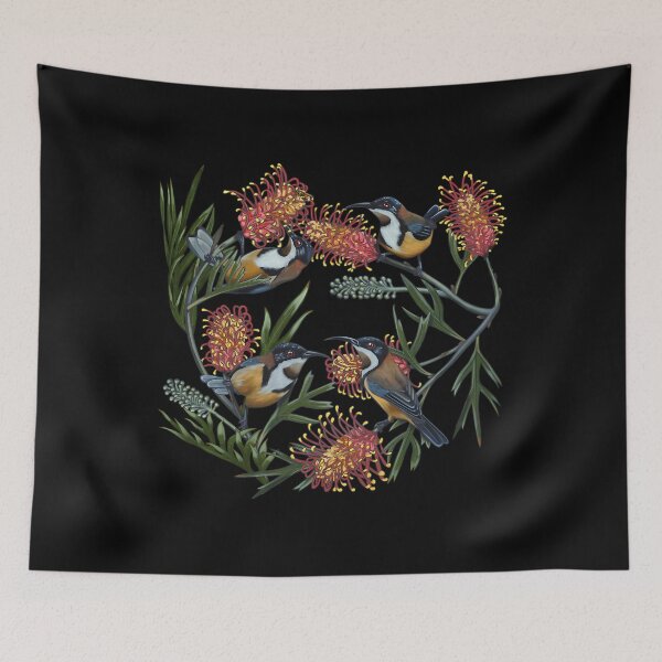 Item preview, Eastern Spinebill Bird Pattern designed and sold by eodlovukhy85.