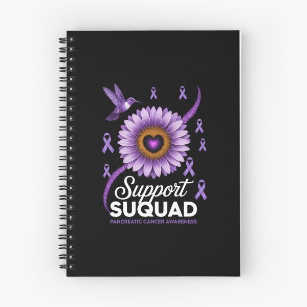 Item preview, Support Squad Pancreatic Cancer Awareness Sunflower designed and sold by EllenJast.