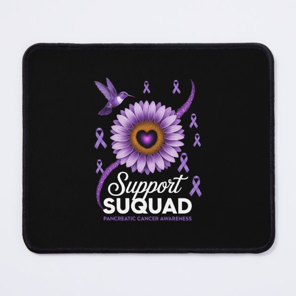 Item preview, Support Squad Pancreatic Cancer Awareness Sunflower designed and sold by EllenJast.