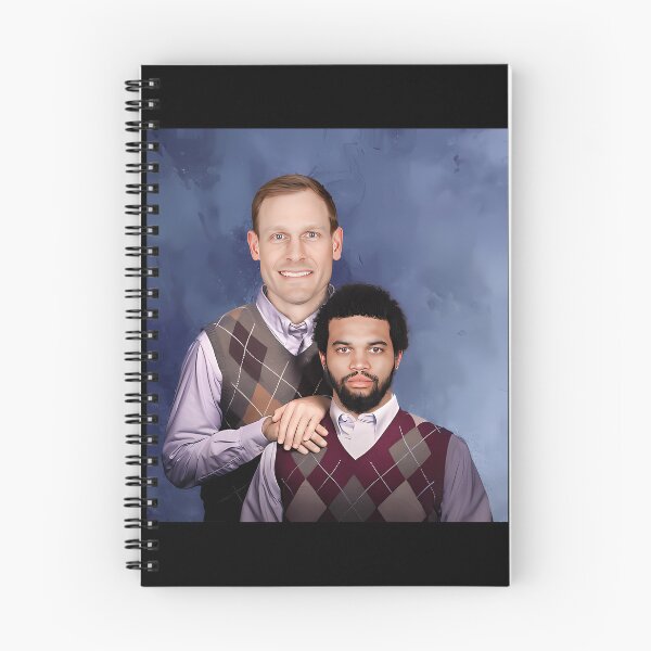Artikelvorschau, Caleb Williams Ben Johnson Football StepBrothers Football entworfen und verkauft von DragonessblueS.