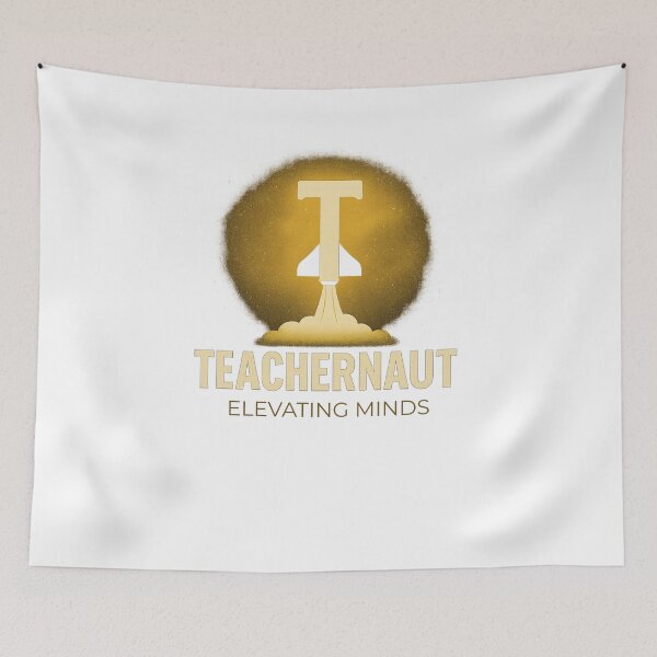 Item preview, Teachernaut – Elevating Minds Logo designed and sold by DezigEK.
