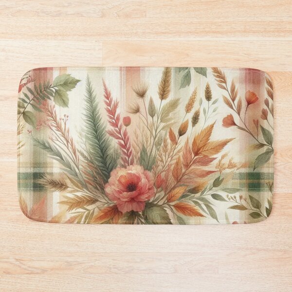 Item preview, Flowers and Flannel designed and sold by TinCatOutPost.