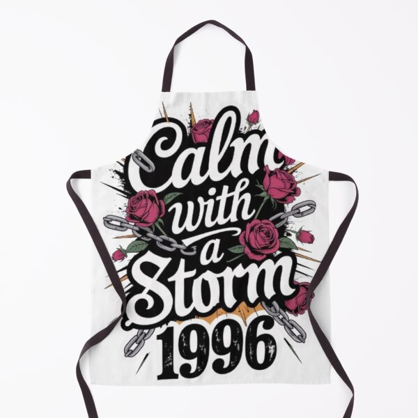 Item preview, Calm With a Storm Statement Typography Print designed and sold by NewUSShop.