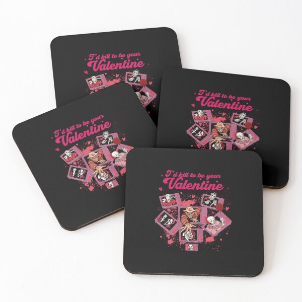 Item preview, Funny Horror Valentine Characters designed and sold by SheriPeroni.