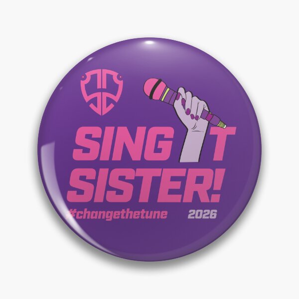Item preview, Sing It Sister Stack tee designed and sold by modernistdesign.