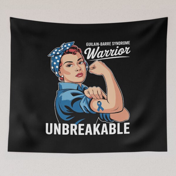 Item preview, Guillain-Barre Syndrome Warrior Unbreakable Shirt Awareness designed and sold by KonopikaaArt.