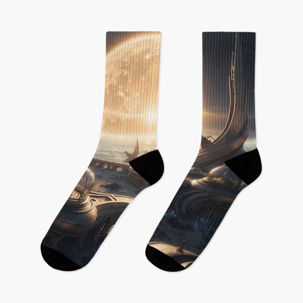 Item preview, Ethereal Spires: A Bioluminescent Dawn on Kepler-186f designed and sold by KYOFRAME.