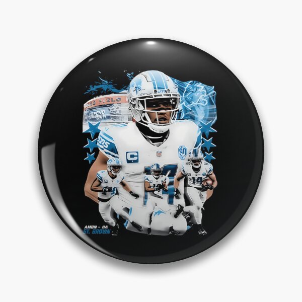 Item preview, Amon-Ra St. Brown Star Football designed and sold by DragonessblueS.