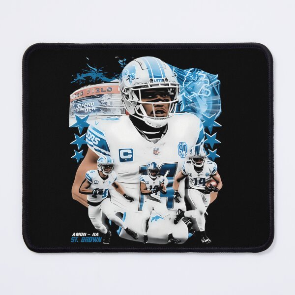 Item preview, Amon-Ra St. Brown Star Football designed and sold by DragonessblueS.
