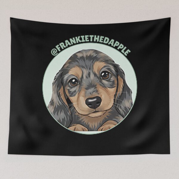 Item preview, Frankie The Dapple Seafoam Logo Funny designed and sold by JoelFlem.