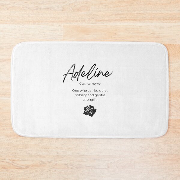 Item preview, Adeline Name Meaning Typography Design designed and sold by NeatMark.