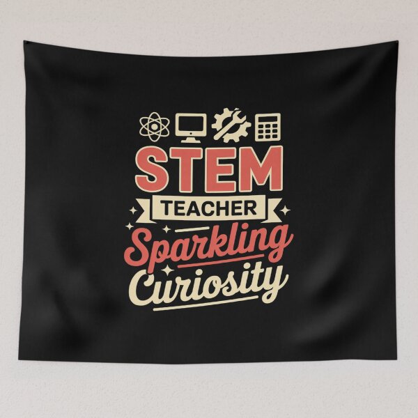 Item preview, Stem Teacher Science Technology Engineering Math I Love Stem designed and sold by KonopikaaArt.