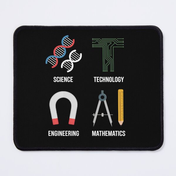 Item preview, STEM Teacher Science Technology Engineering Math designed and sold by KonopikaaArt.