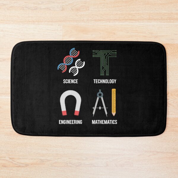 Item preview, STEM Teacher Science Technology Engineering Math designed and sold by KonopikaaArt.
