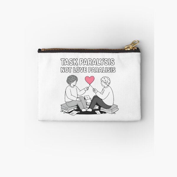Item preview, Task Paralysis Not Love Paralysis: Navigating Neurodivergent Dating designed and sold by MukuMint.