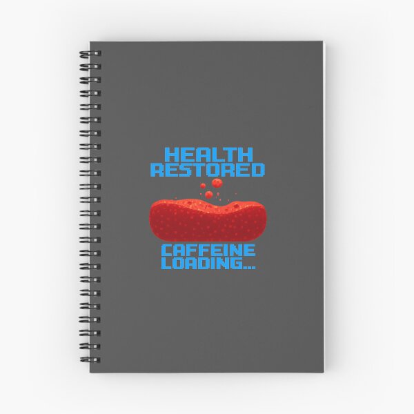 Item preview, Health Restored – Caffeine Loading… designed and sold by CommonMood.