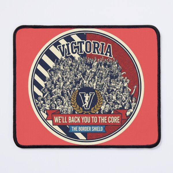 Item preview, Victoria Pride - We'll Back You To The Core Vintage Fan Art designed and sold by Pixel & Beyond.