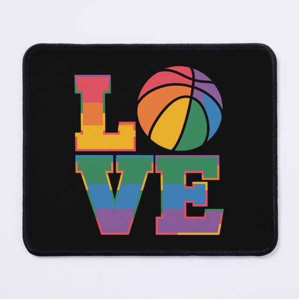 Item preview, LGBT Love Funny Rainbow Basketball Gay Pride Player designed and sold by AsteriskDatBArt.