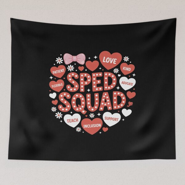 Item preview, Valentines Team SPED Teacher SPED Squad Special Education designed and sold by KonopikaaArt.