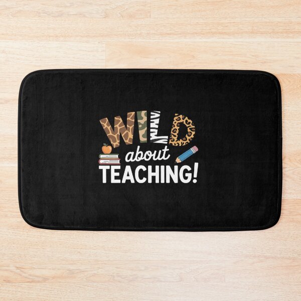 Item preview, Wild About Teaching Leopard Proud School Teacher Zoo Lover designed and sold by KonopikaaArt.