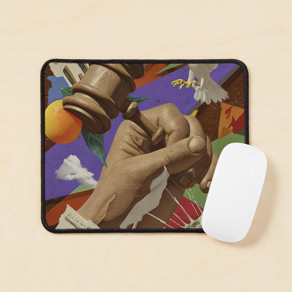 Vista previa del artículo con la obra «Alfombrilla de ratón», diseñado y vendido por Rustyspringer.