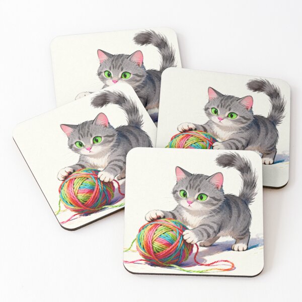Item preview, Whiskers in a Tangle designed and sold by SyndieDa.