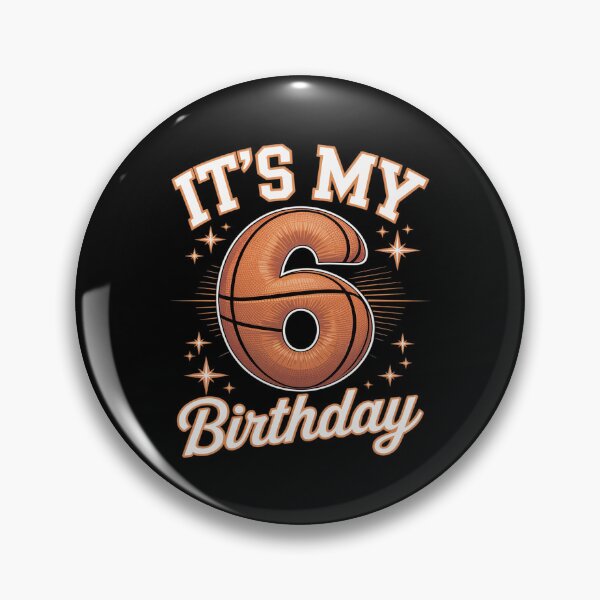 Item preview, Its My 6th Birthday Basketball Boy 6 Years Old designed and sold by Tatianamiobi.