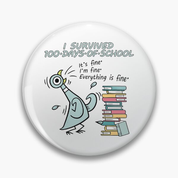 Item preview, I Survived 100 Days Of School designed and sold by mlodiljoni.