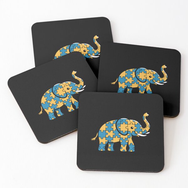 Item preview, Womens Elephant Puzzle World Down Syndrome Awareness Day T21 designed and sold by KonopikaaArt.