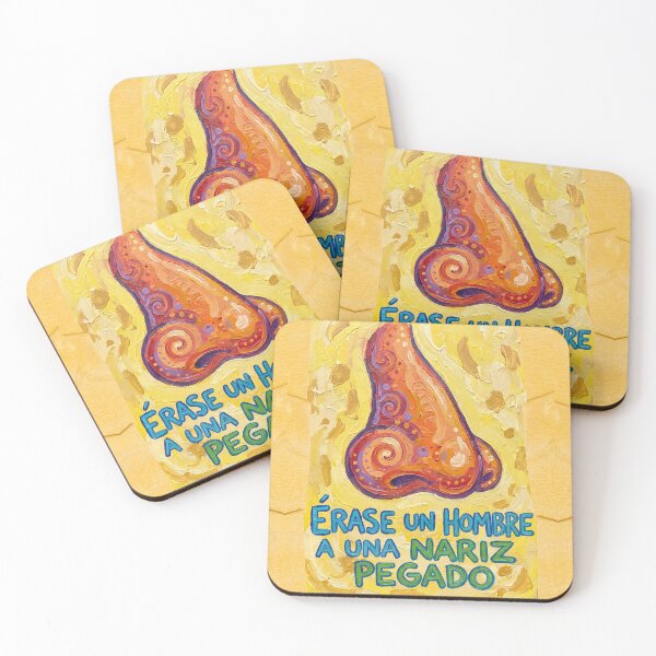 Item preview, "There once was a man attached to a nose." Satirical burlesque sonnet by Francisco de Quevedo against Luis de Góngora designed and sold by Filologica.