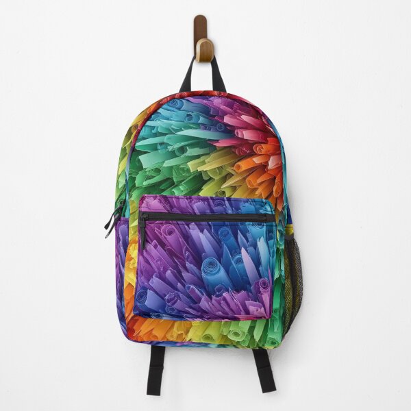 Item preview, Rainbow Paper Bloom Burst designed and sold by Kaleidoscope Print.