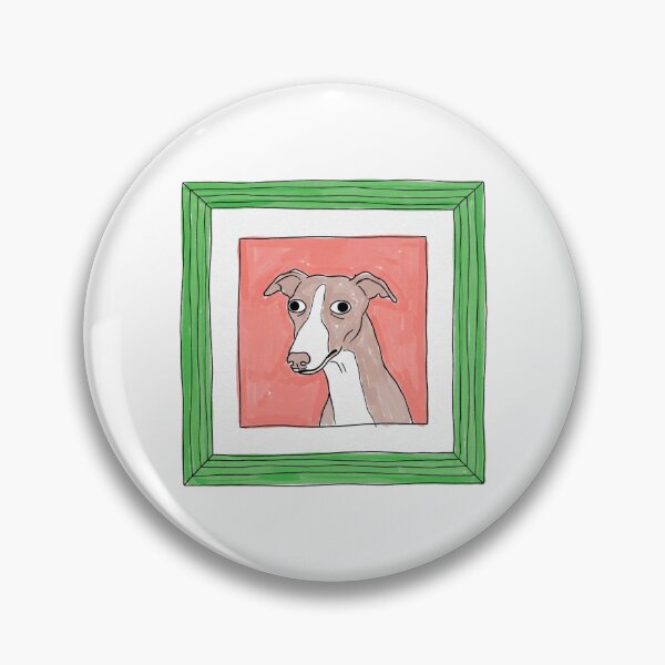 Item preview, Wacky Whimsical Whippet Dog designed and sold by UnseenNeon.