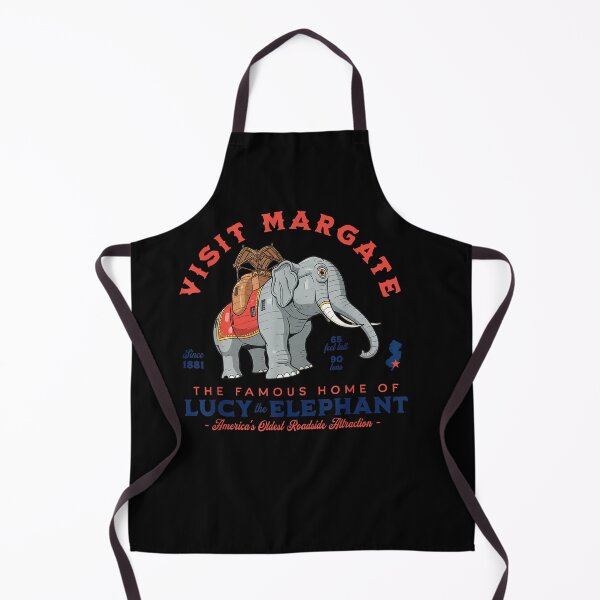 Item preview, Lucy The Elephants – Visit Margates NJ Landmarks Retro For Men Women Funny  designed and sold by MasonPotter.