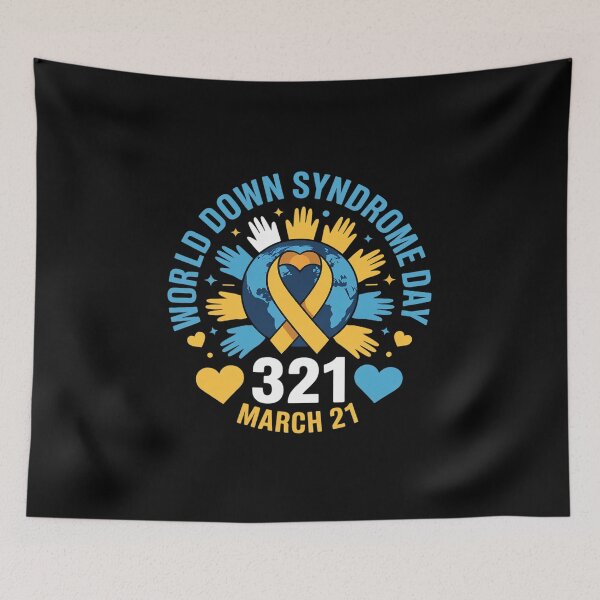Item preview, World Down Syndrome Day Awareness Socks Down Right Kids  designed and sold by KonopikaaArt.