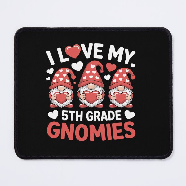 Item preview, Womens I Love My 5th Grade Gnomies Valentine's Day Teacher designed and sold by KonopikaaArt.
