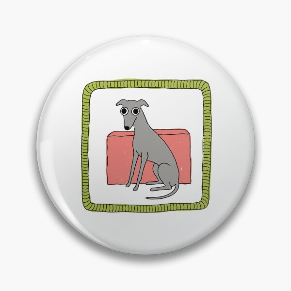 Item preview, Wacky Whimsical Whippet Dog 2 designed and sold by UnseenNeon.