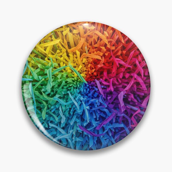 Item preview, Rainbow Shredded Paper Spiral designed and sold by Kaleidoscope Print.