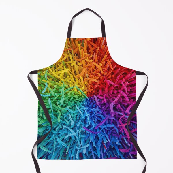 Item preview, Rainbow Shredded Paper Spiral designed and sold by Kaleidoscope Print.