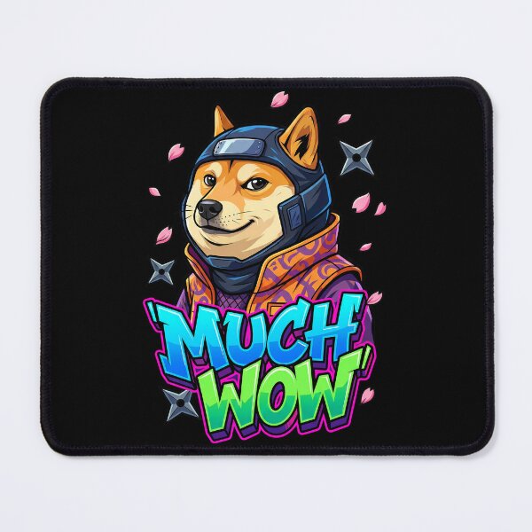 Item preview, Shiba Inu Dog Ninja Mascot Modern Outfit Vector Print Design designed and sold by Tong4130.