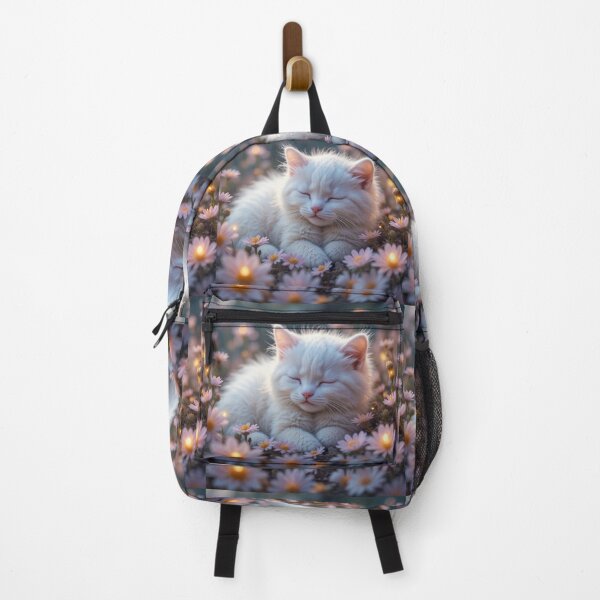 Item preview, Peaceful Kitten in a Flower Bed designed and sold by InezPhotography.