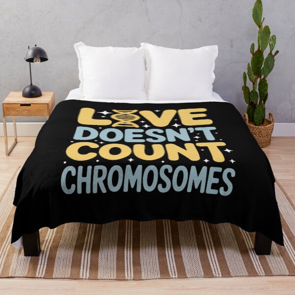 Item preview, World Down Syndrome Day Love Doesn't Count Chromosomes designed and sold by KonopikaaArt.